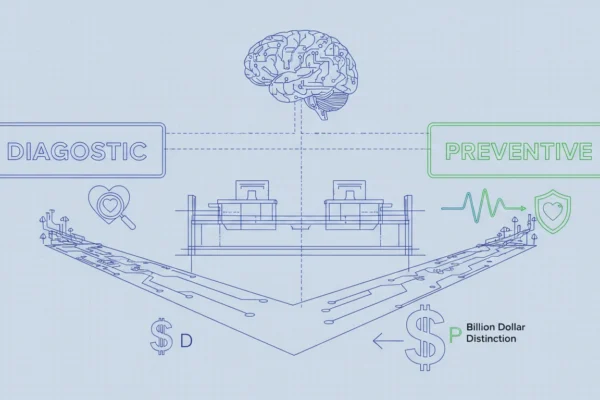 Diagnostic vs. Preventive Cardiac AI: A Billion Dollar Distinction